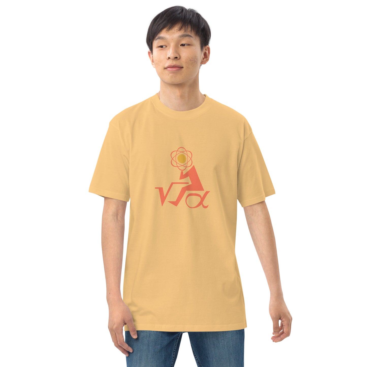 Math Olympiad Logo - Men’s Premium Heavyweight