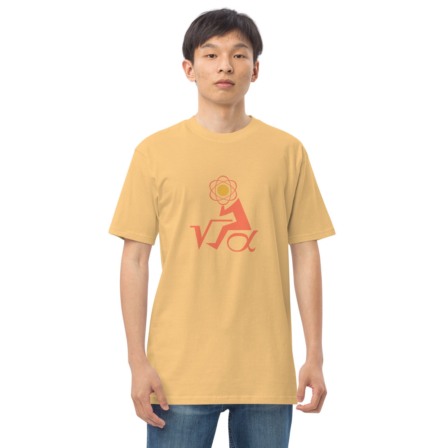 Math Olympiad Logo - Men’s Premium Heavyweight