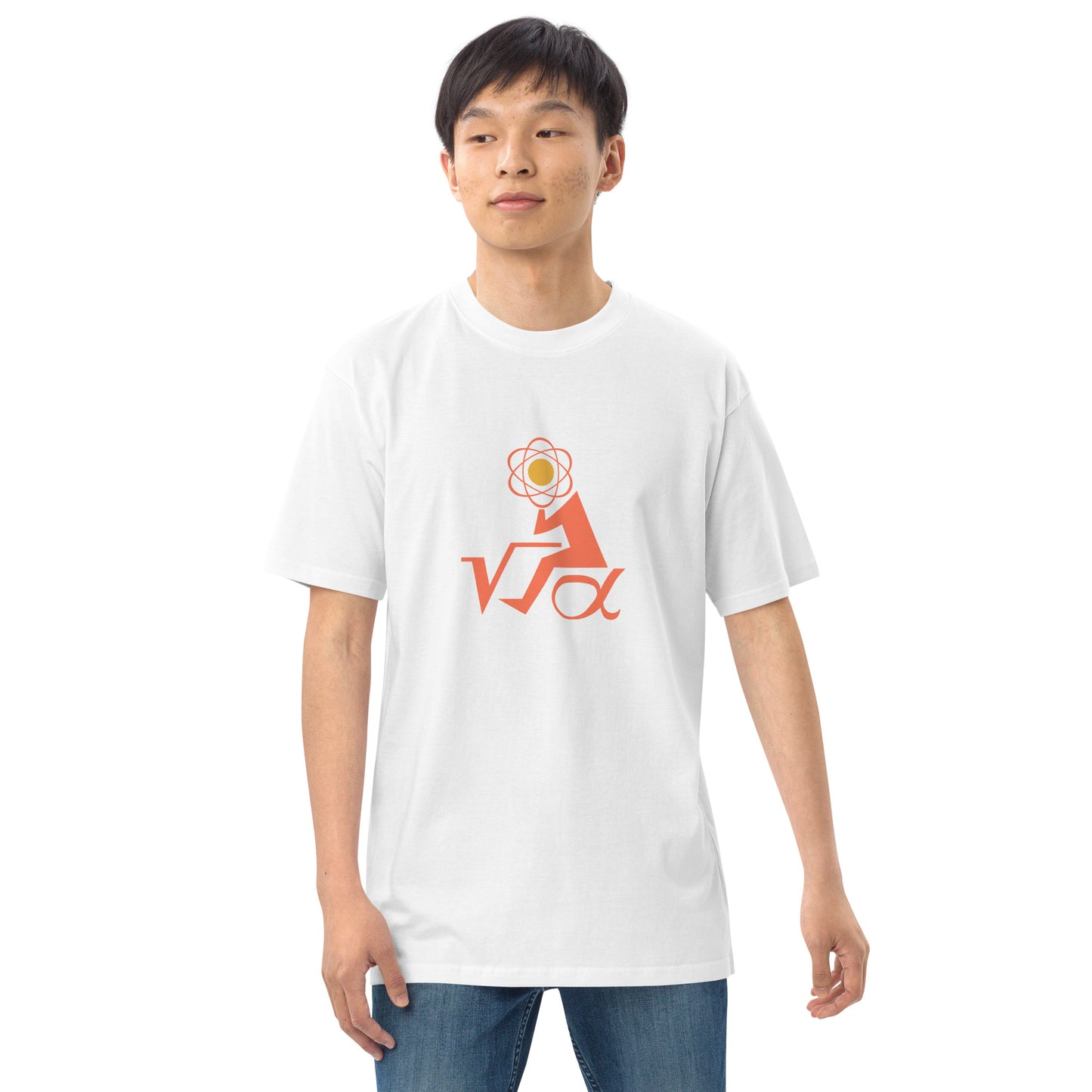 Math Olympiad Logo - Men’s Premium Heavyweight