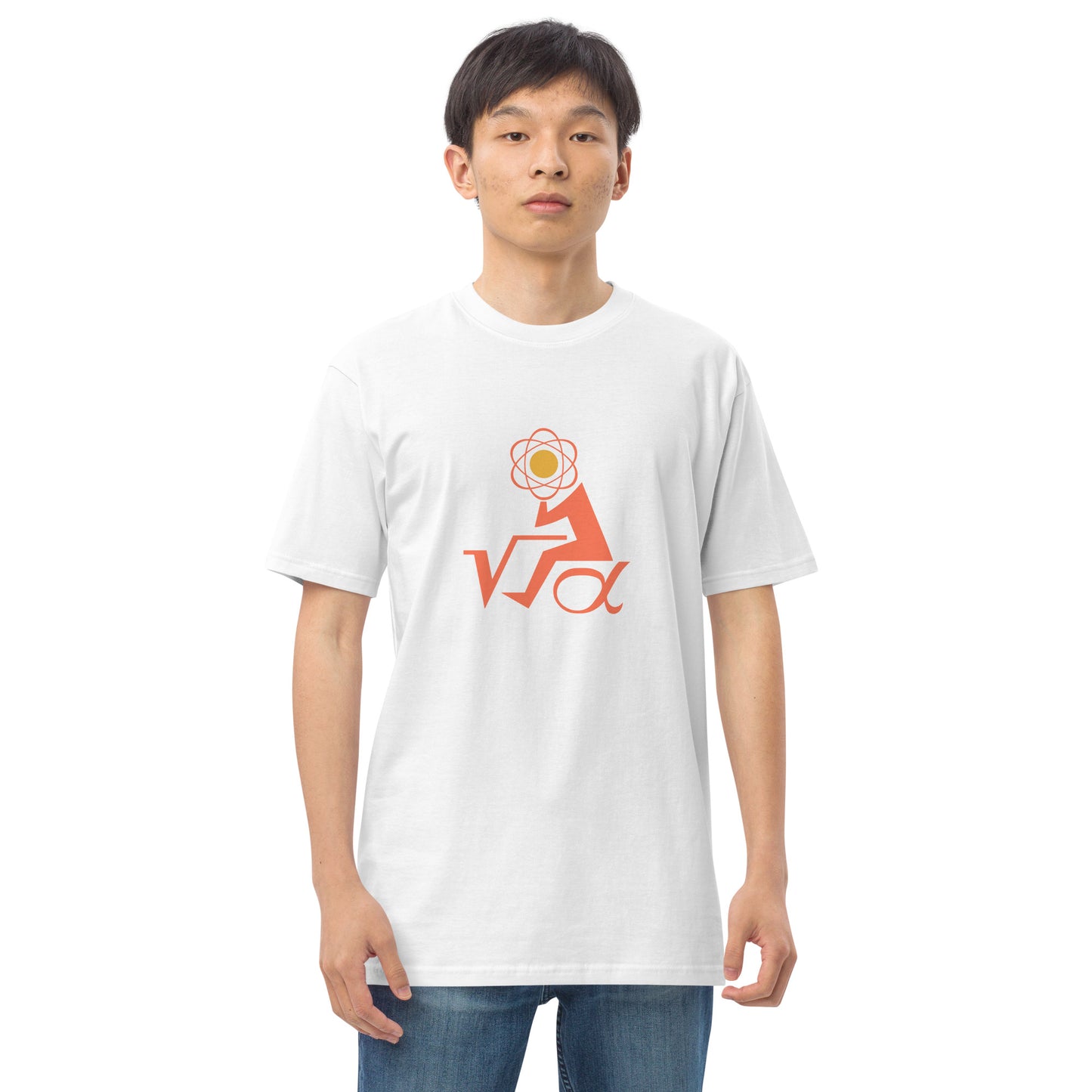 Math Olympiad Logo - Men’s Premium Heavyweight