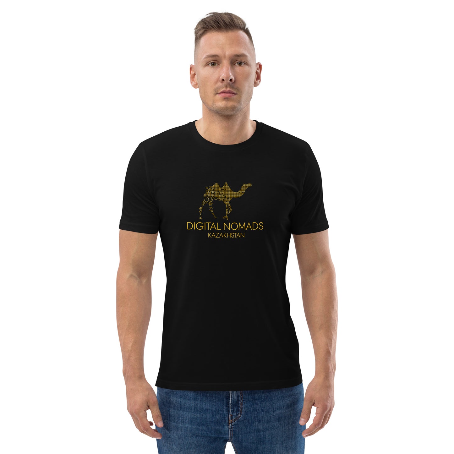 Digital Nomads Dark Color - Unisex Organic Cotton T-Shirt