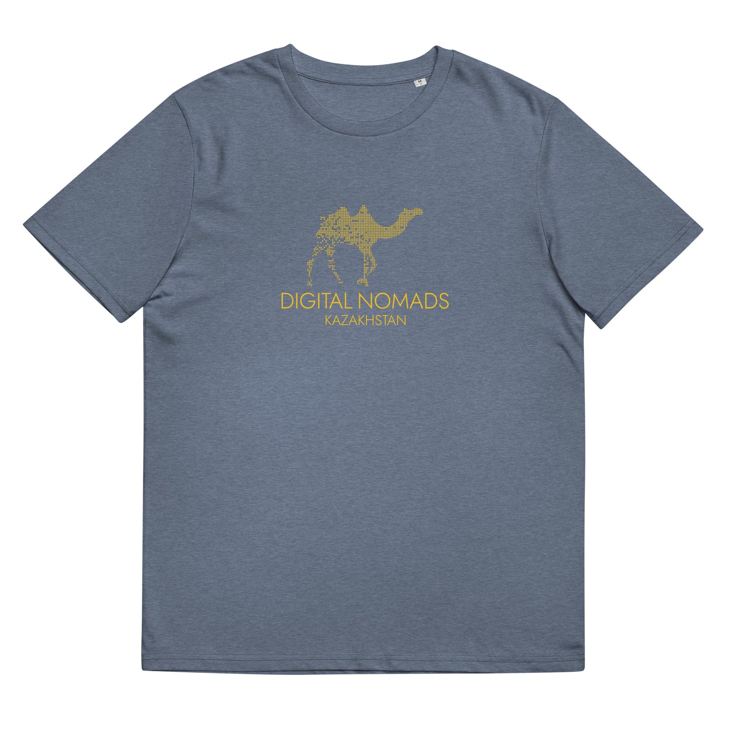 Digital Nomads Dark Color - Unisex Organic Cotton T-Shirt