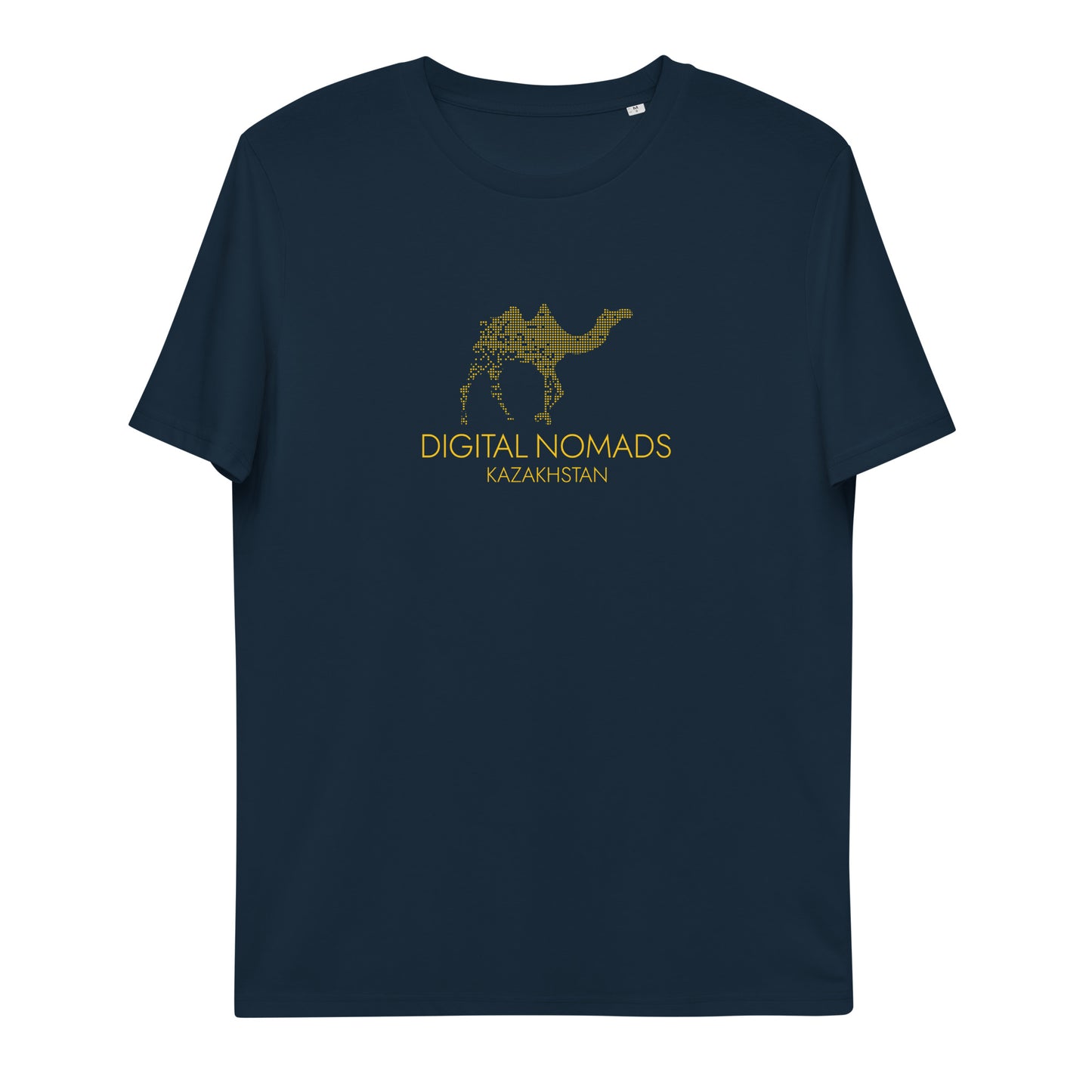 Digital Nomads Dark Color - Unisex Organic Cotton T-Shirt