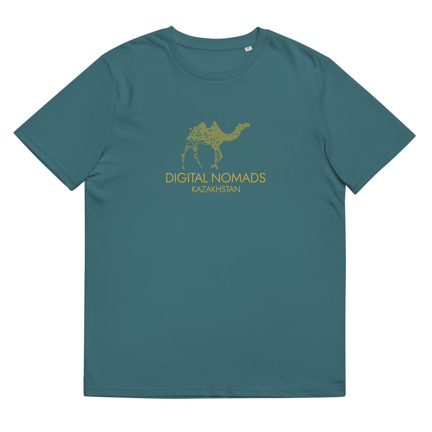 Digital Nomads Dark Color - Unisex Organic Cotton T-Shirt