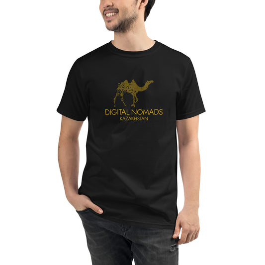 Digital Nomads Black - Organic T-Shirt