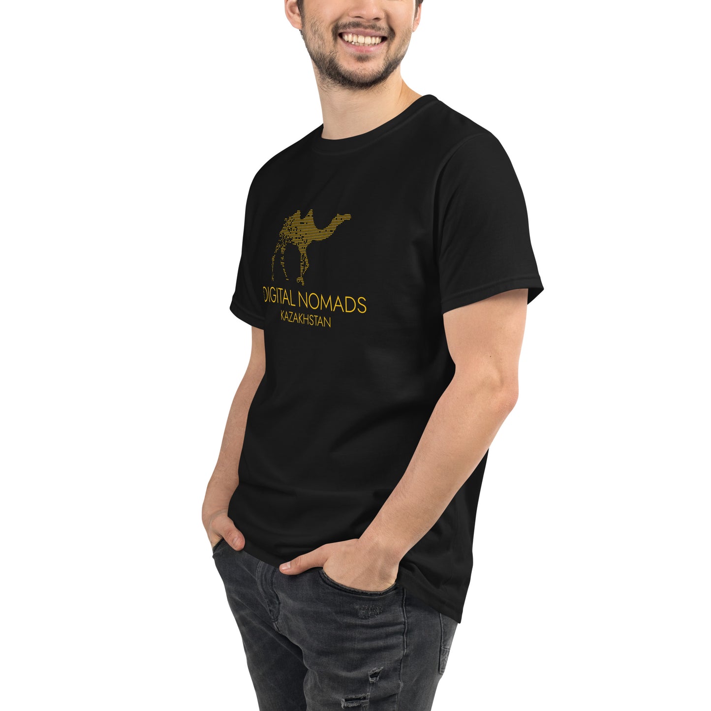 Digital Nomads Black - Organic T-Shirt